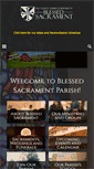 Mobile Screenshot of blsacrament.org